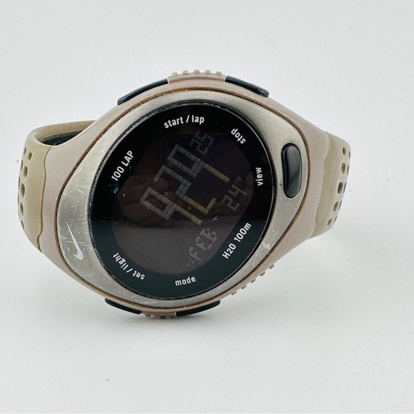 Nike Bowerman Rare Brown Running Watch - Picture 1 of 9